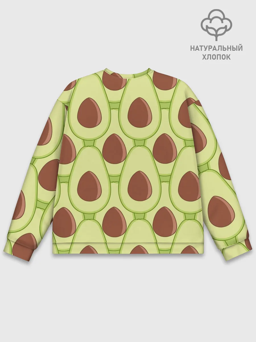 Мужской свитшот базовый / Авокадо