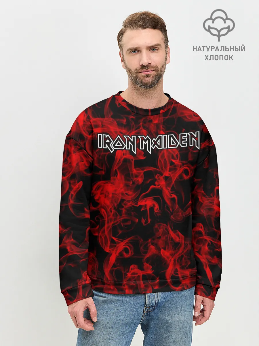 Мужской свитшот базовый / Iron Maiden