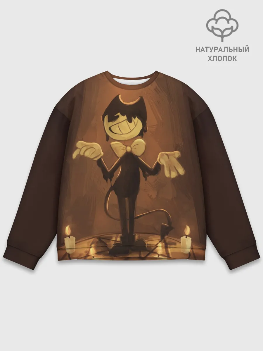 Мужской свитшот базовый / Bendy and the ink machine