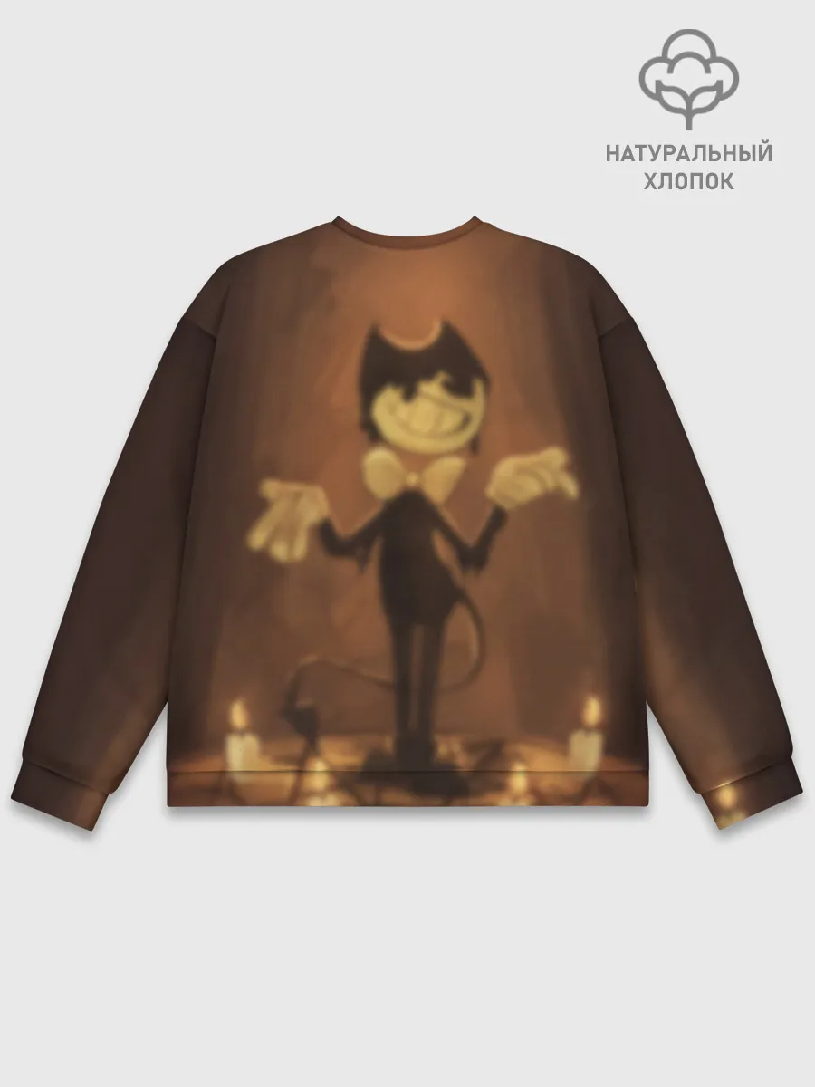 Мужской свитшот базовый / Bendy and the ink machine