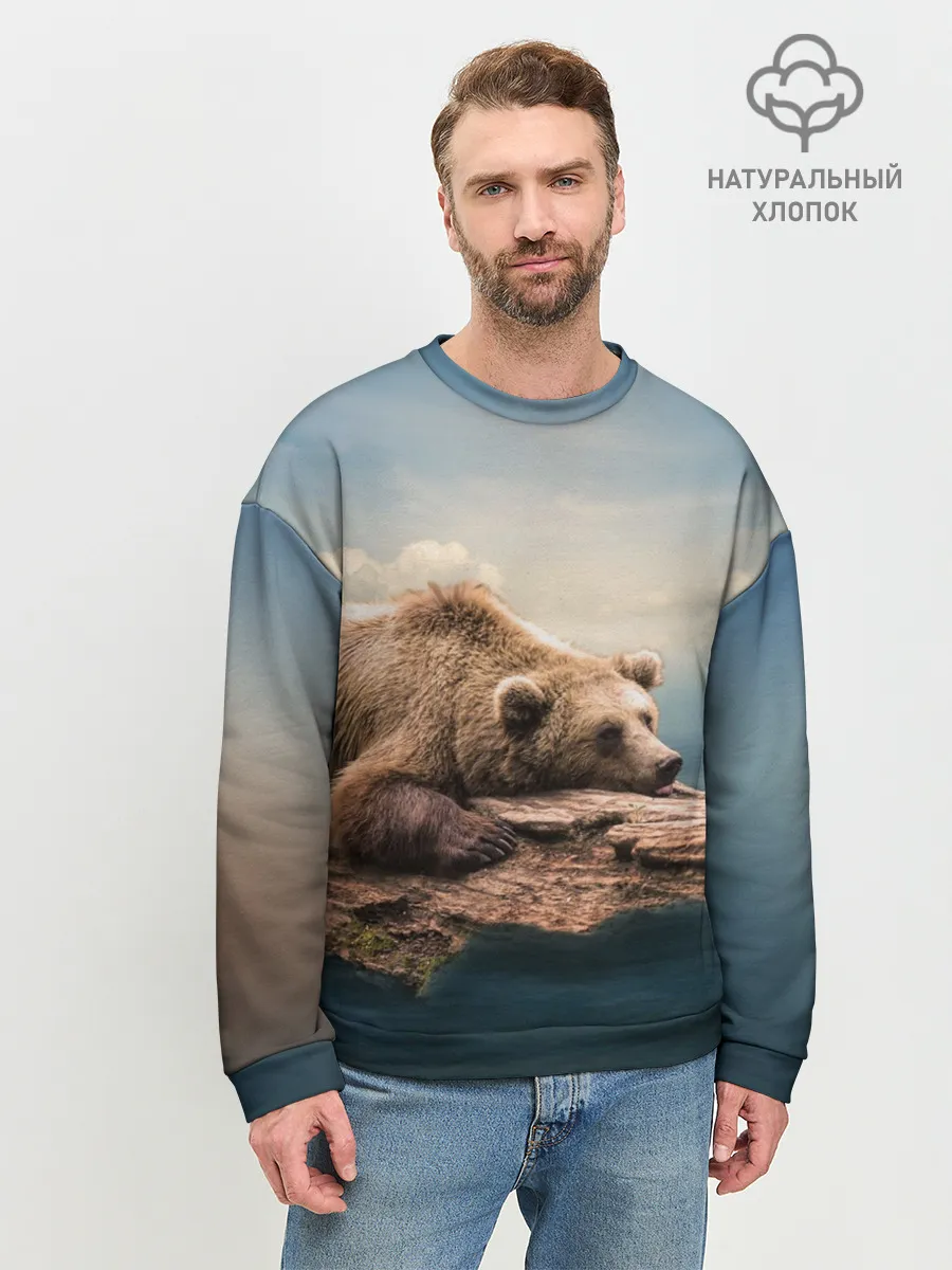 Мужской свитшот базовый / A bear
