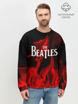 Мужской свитшот базовый / The Beatles