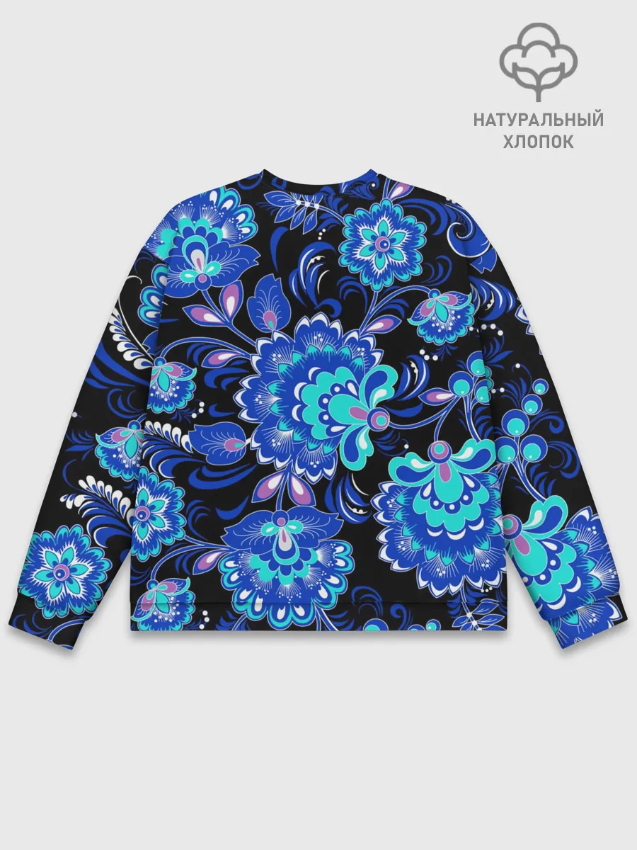 Мужской свитшот базовый / Хохлома