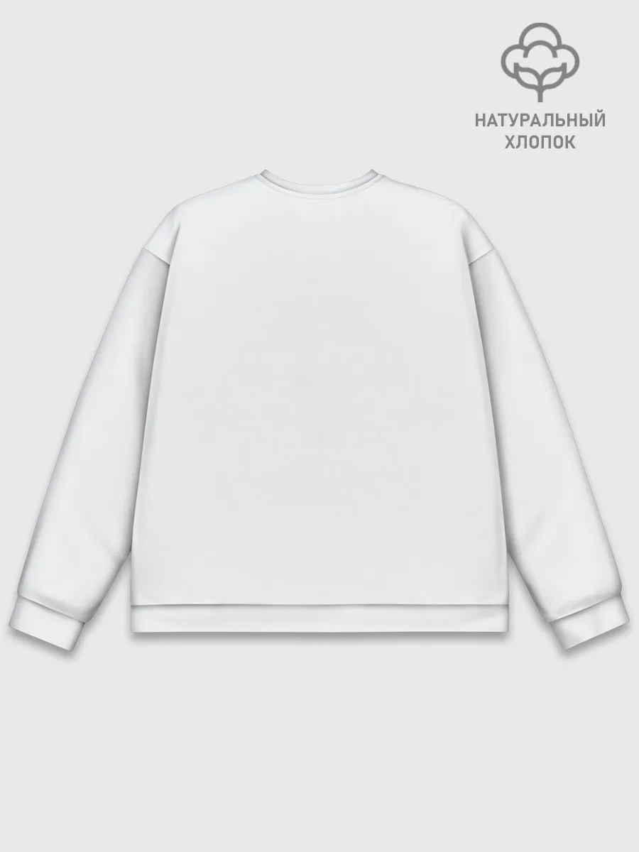 Мужской свитшот базовый / 100 лет пограничным войскам