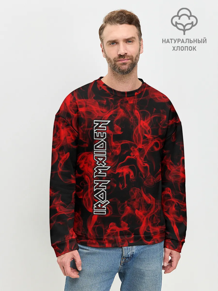 Мужской свитшот базовый / Iron Maiden