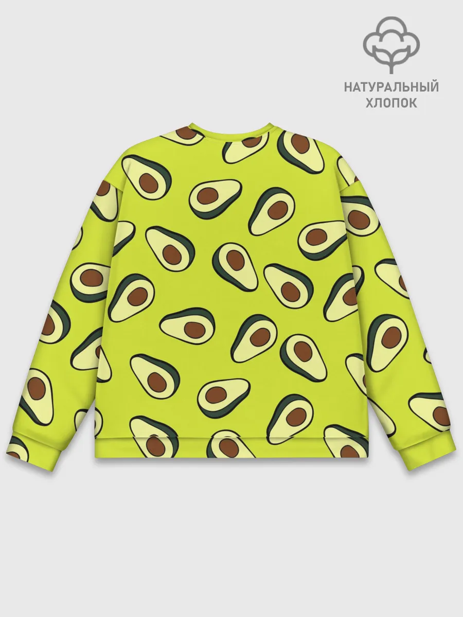 Мужской свитшот базовый / Авокадо