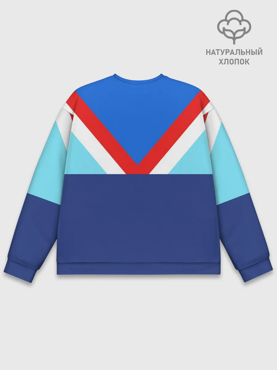 Мужской свитшот базовый / Стиль 90 х