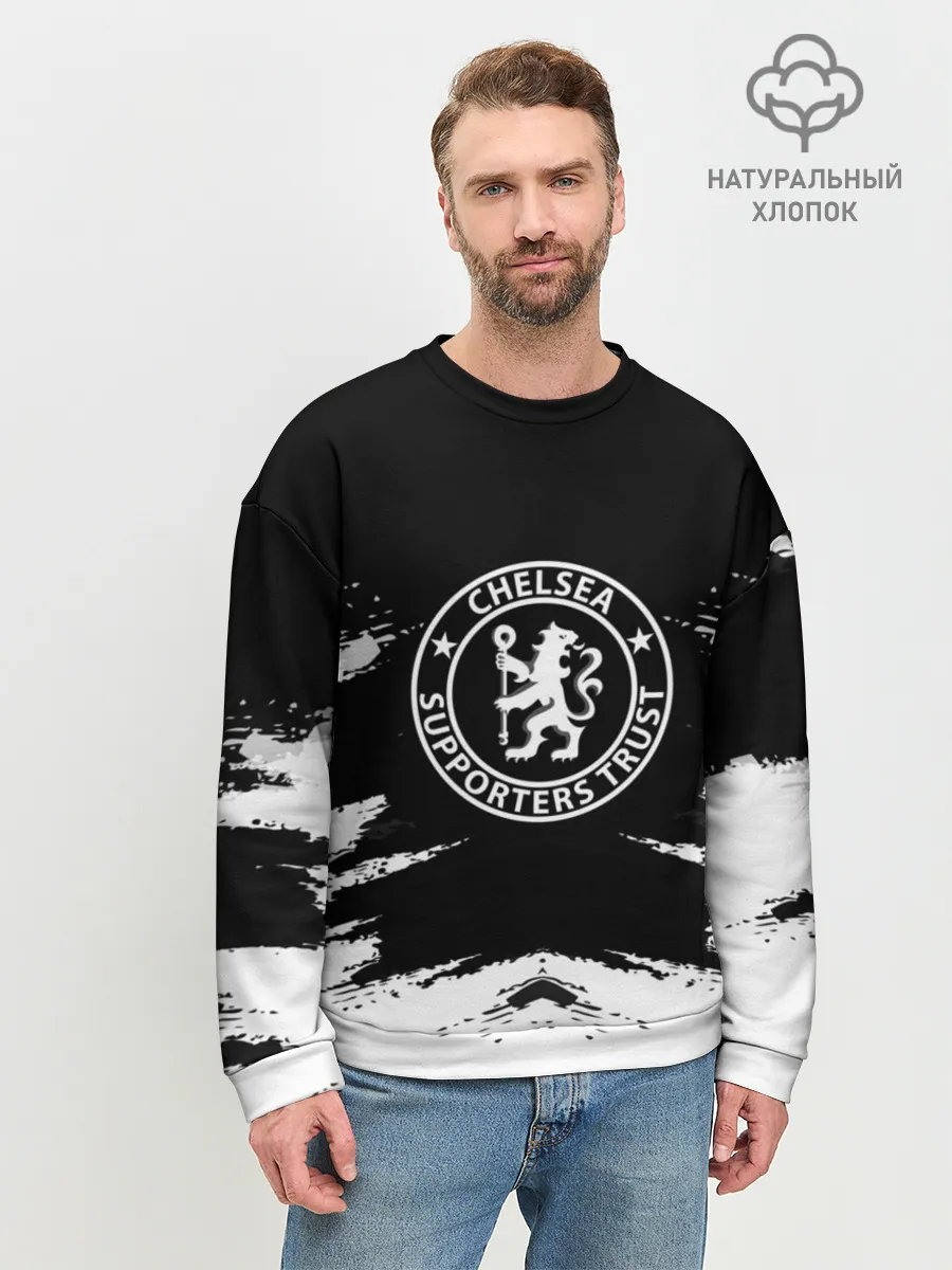 Мужской свитшот базовый / CHELSEA