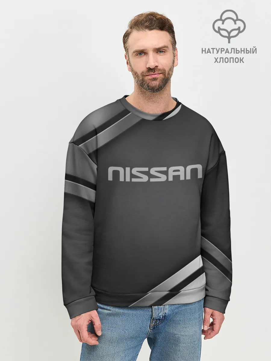 Мужской свитшот базовый / Nissan