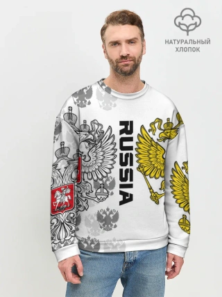 Мужской свитшот базовый / Russia