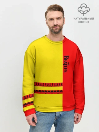 Мужской свитшот базовый / The Beatles