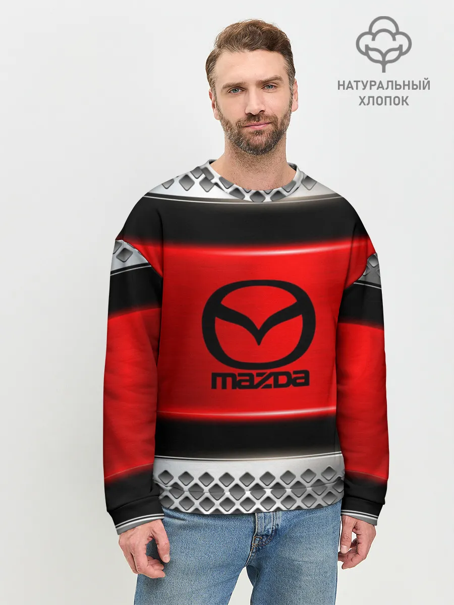 Мужской свитшот базовый / MAZDA