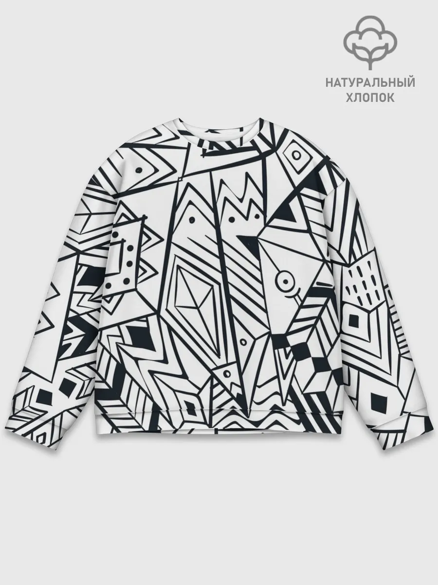 Мужской свитшот базовый / Boho Style 2