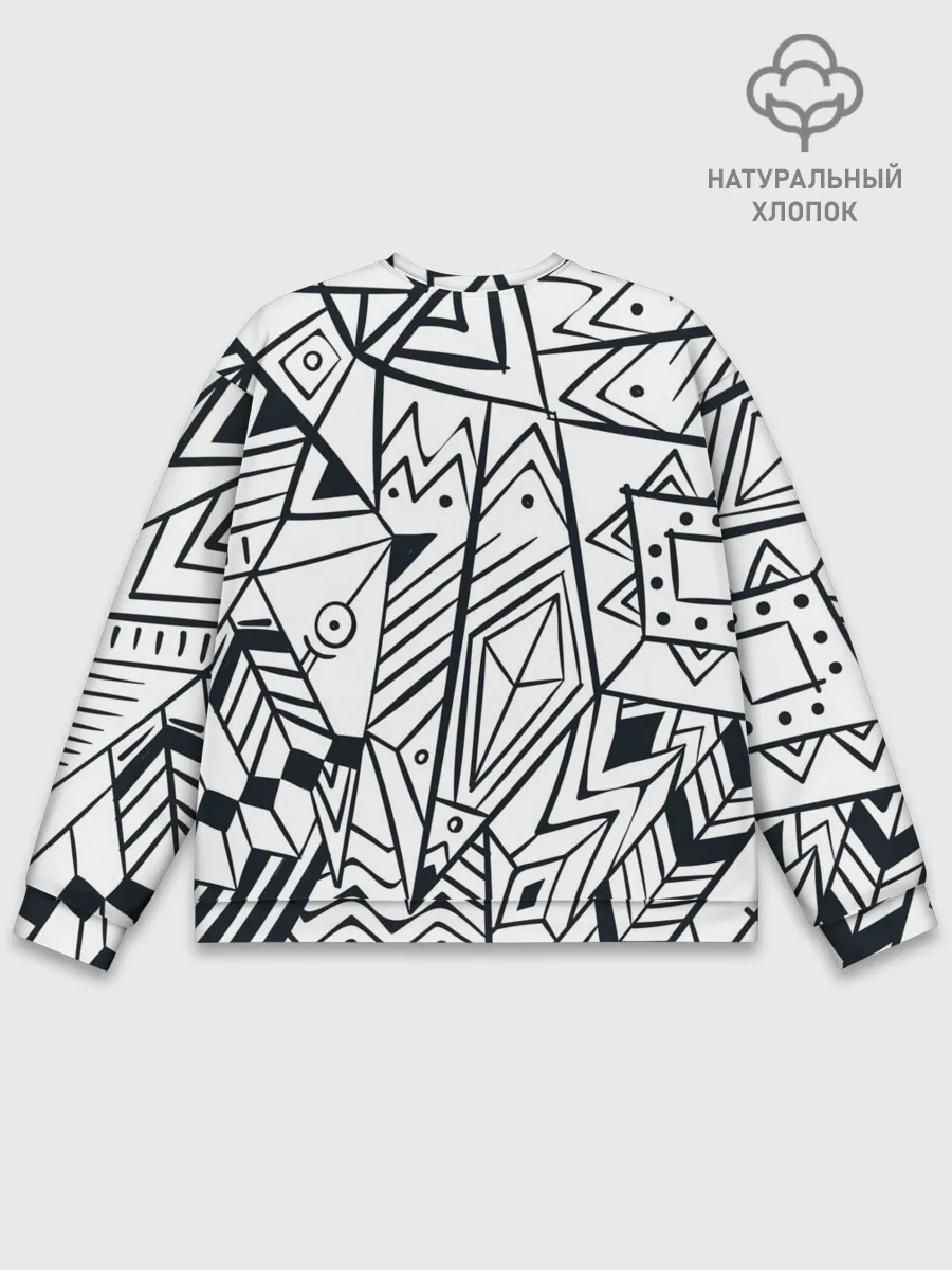 Мужской свитшот базовый / Boho Style 2