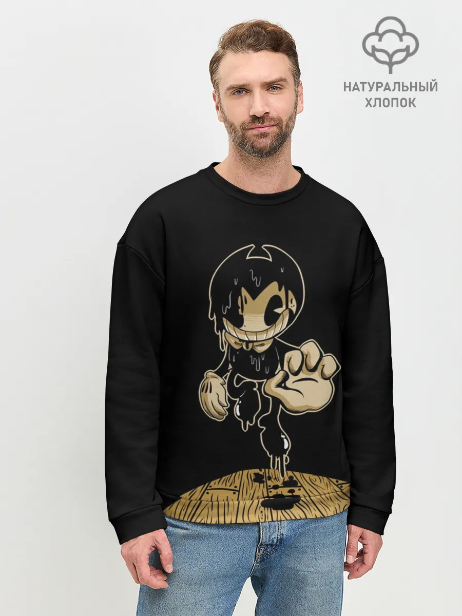 Мужской свитшот базовый / Bendy and the ink machine