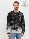Мужской свитшот базовый / Barcelona Geometry Sport