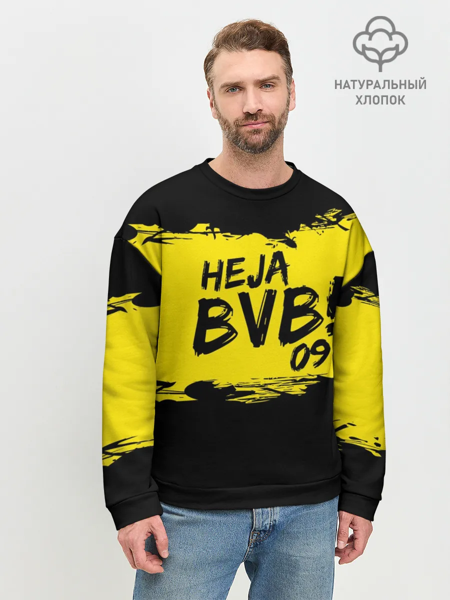 Мужской свитшот базовый / Borussia Dortmund FC
