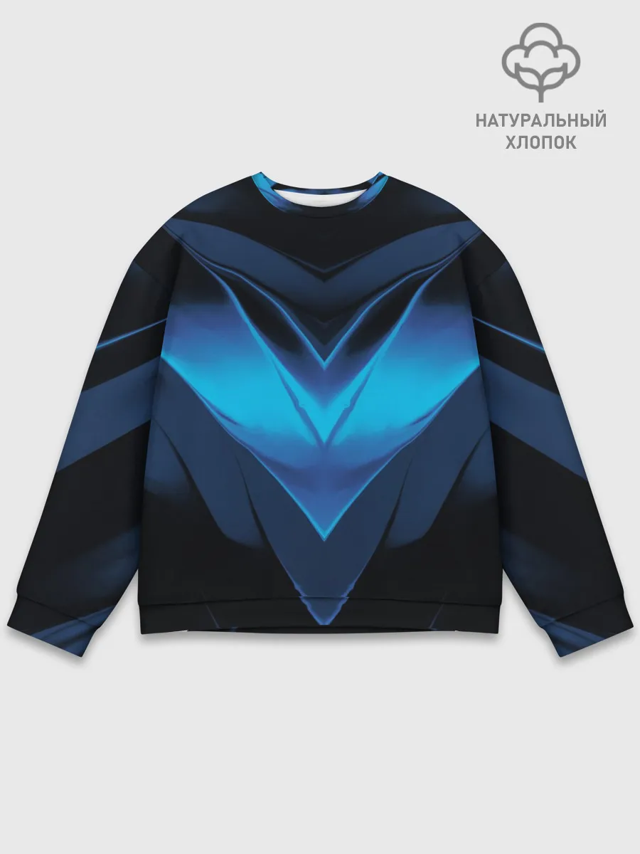 Мужской свитшот базовый / Абстракция