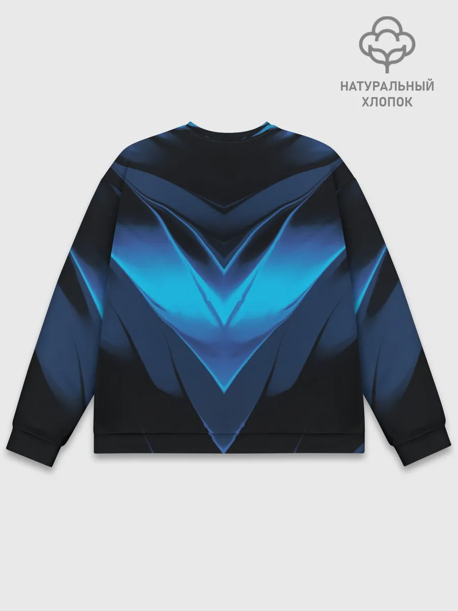 Мужской свитшот базовый / Абстракция