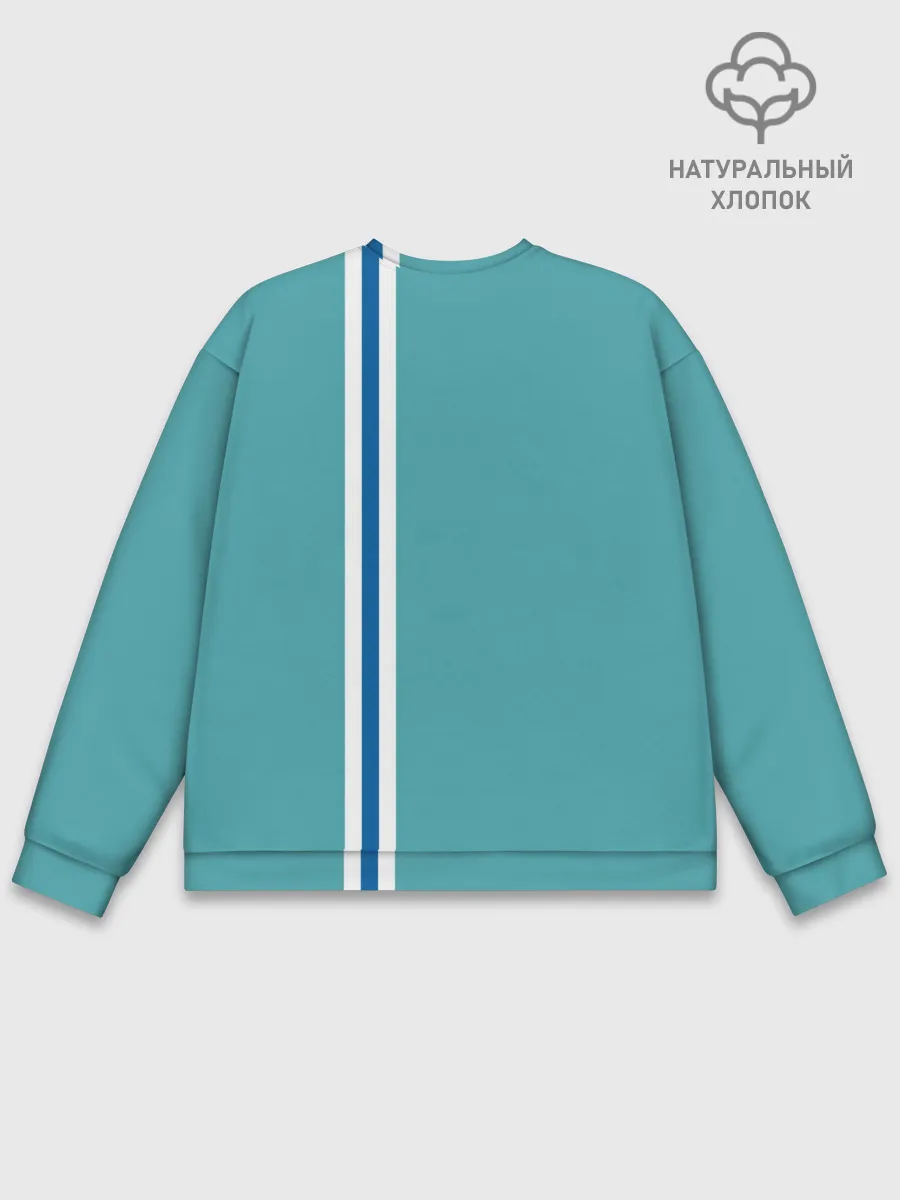 Мужской свитшот базовый / Сахалинская область