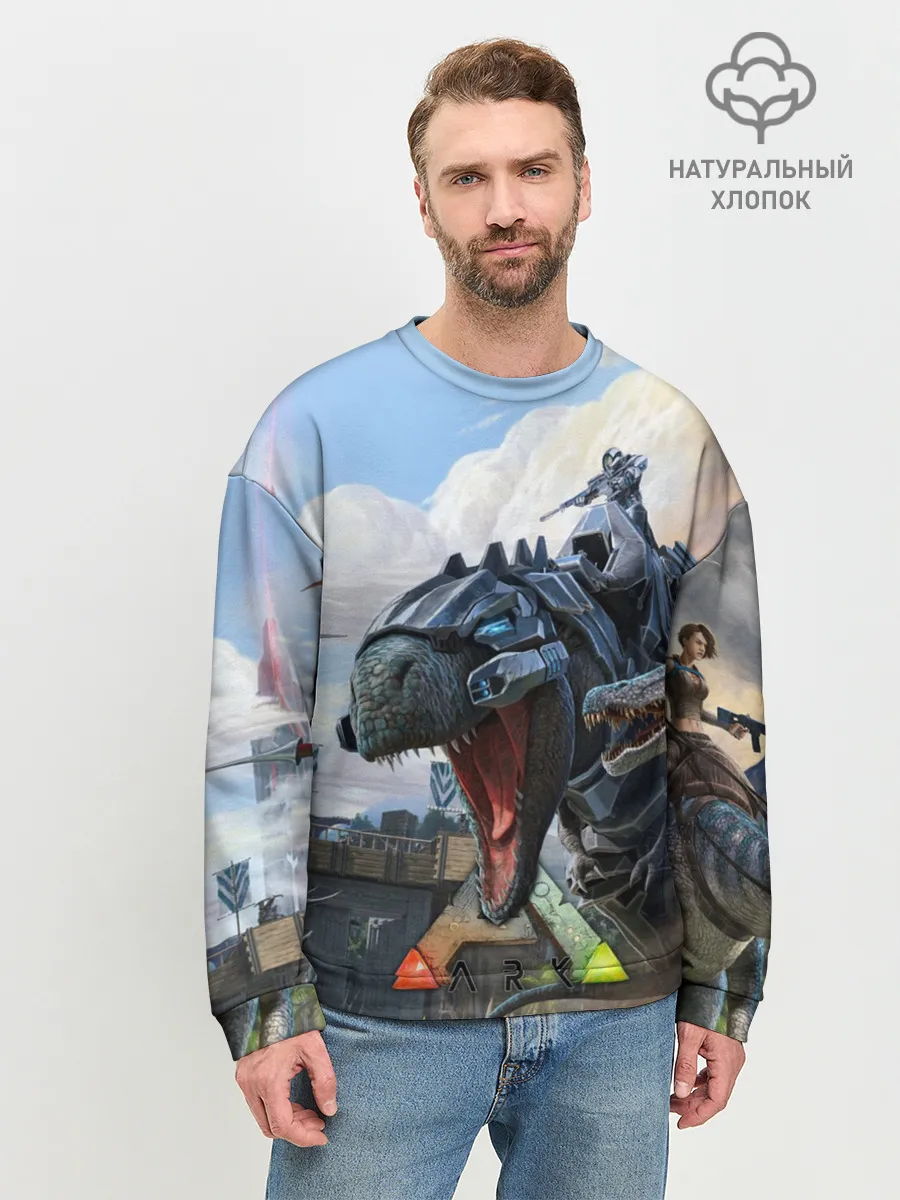 Мужской свитшот базовый / Ark Survival Evolved