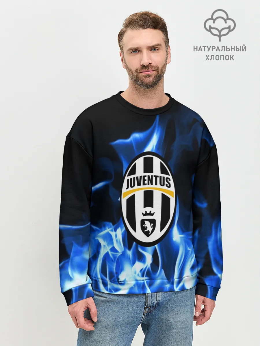 Мужской свитшот базовый / JUVENTUS