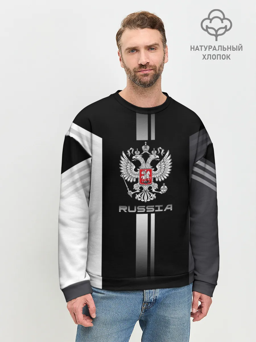 Мужской свитшот базовый / Russia