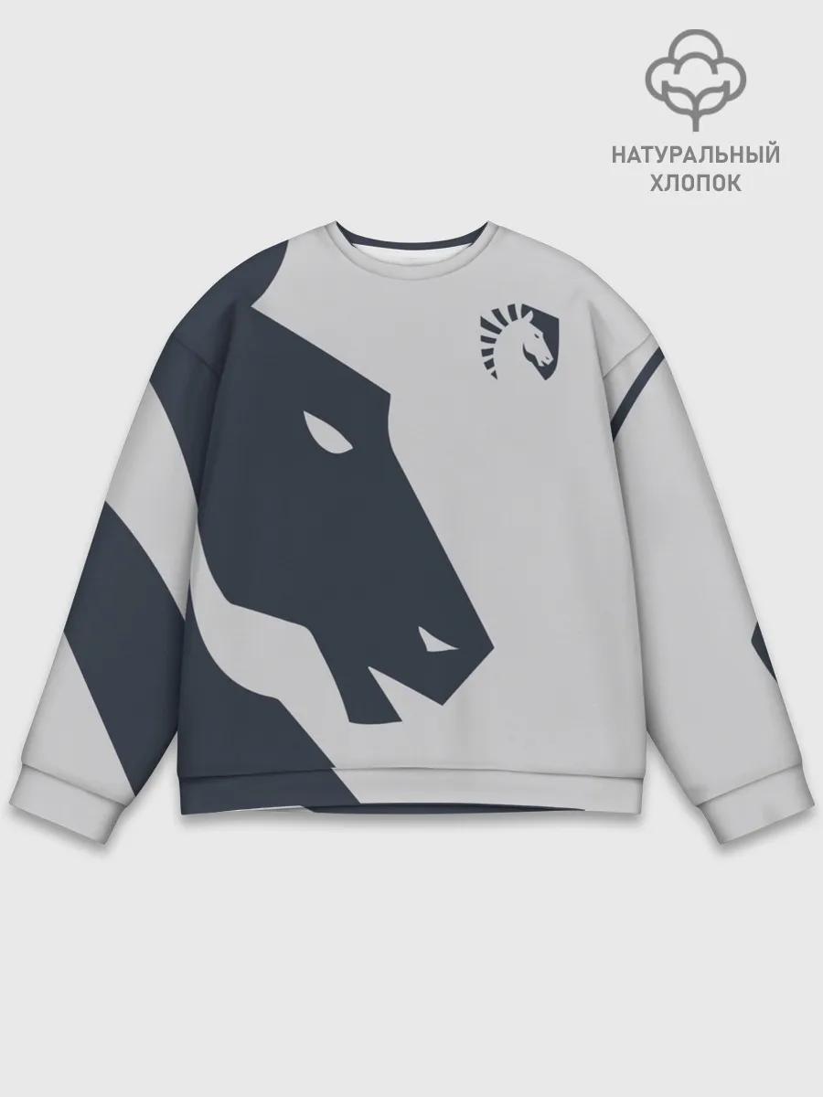 Мужской свитшот базовый / Liquid - The Form