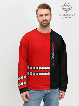 Мужской свитшот базовый / Twenty One Pilots