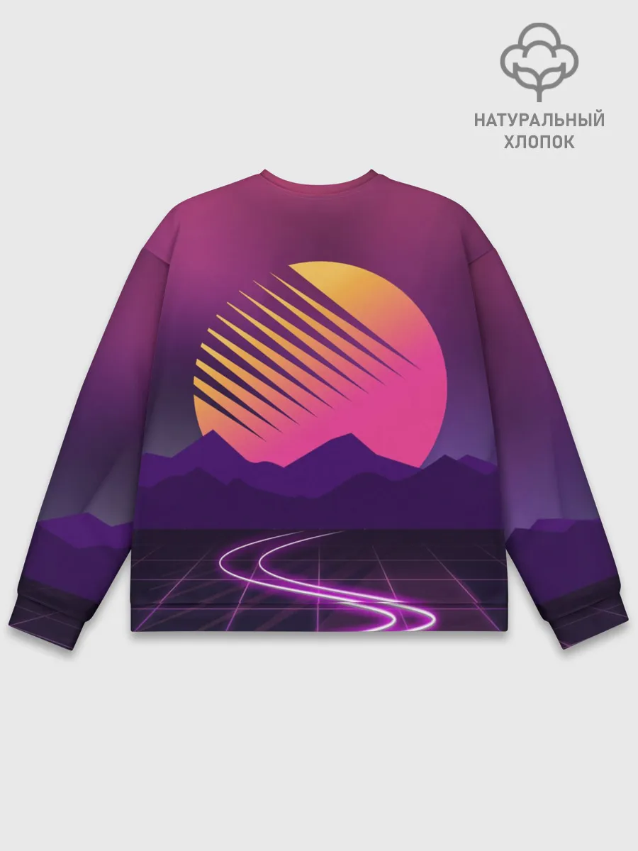 Мужской свитшот базовый / Digital Art