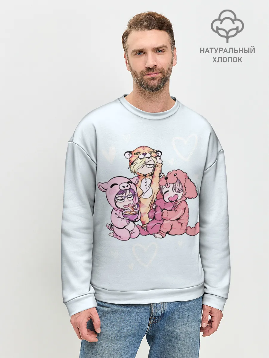 Мужской свитшот базовый / Yuri on Ice_3