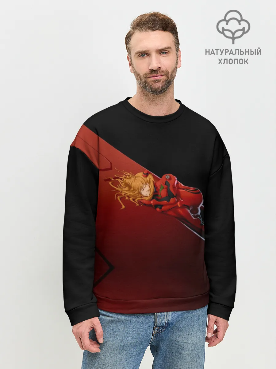 Мужской свитшот базовый / Asuka Langley Soryu