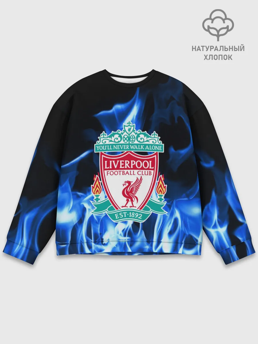 Мужской свитшот базовый / LIVERPOOL