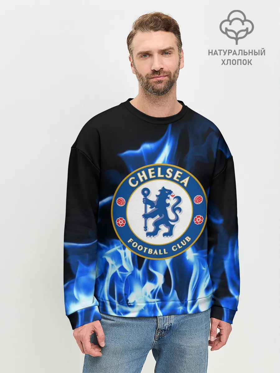 Мужской свитшот базовый / CHELSEA