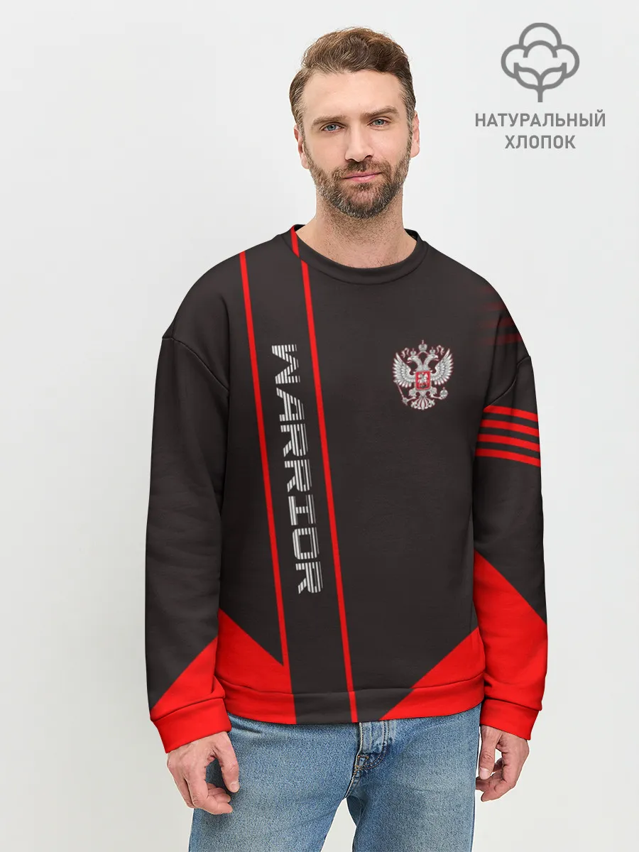Мужской свитшот базовый / Warrior
