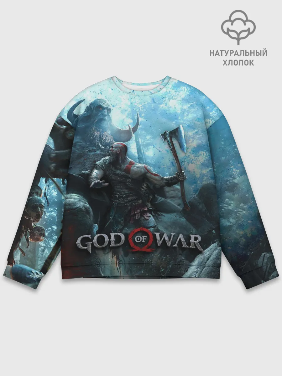 Мужской свитшот базовый / Kratos