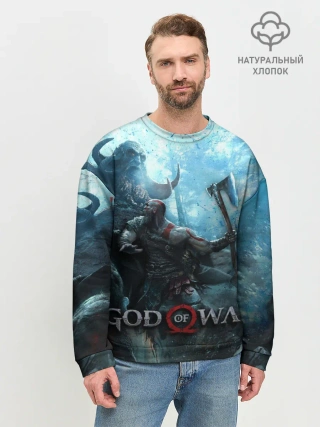 Мужской свитшот базовый / Kratos