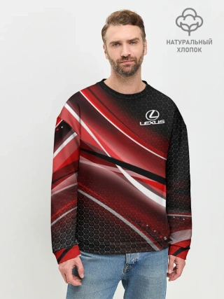 Мужской свитшот базовый / LEXUS.