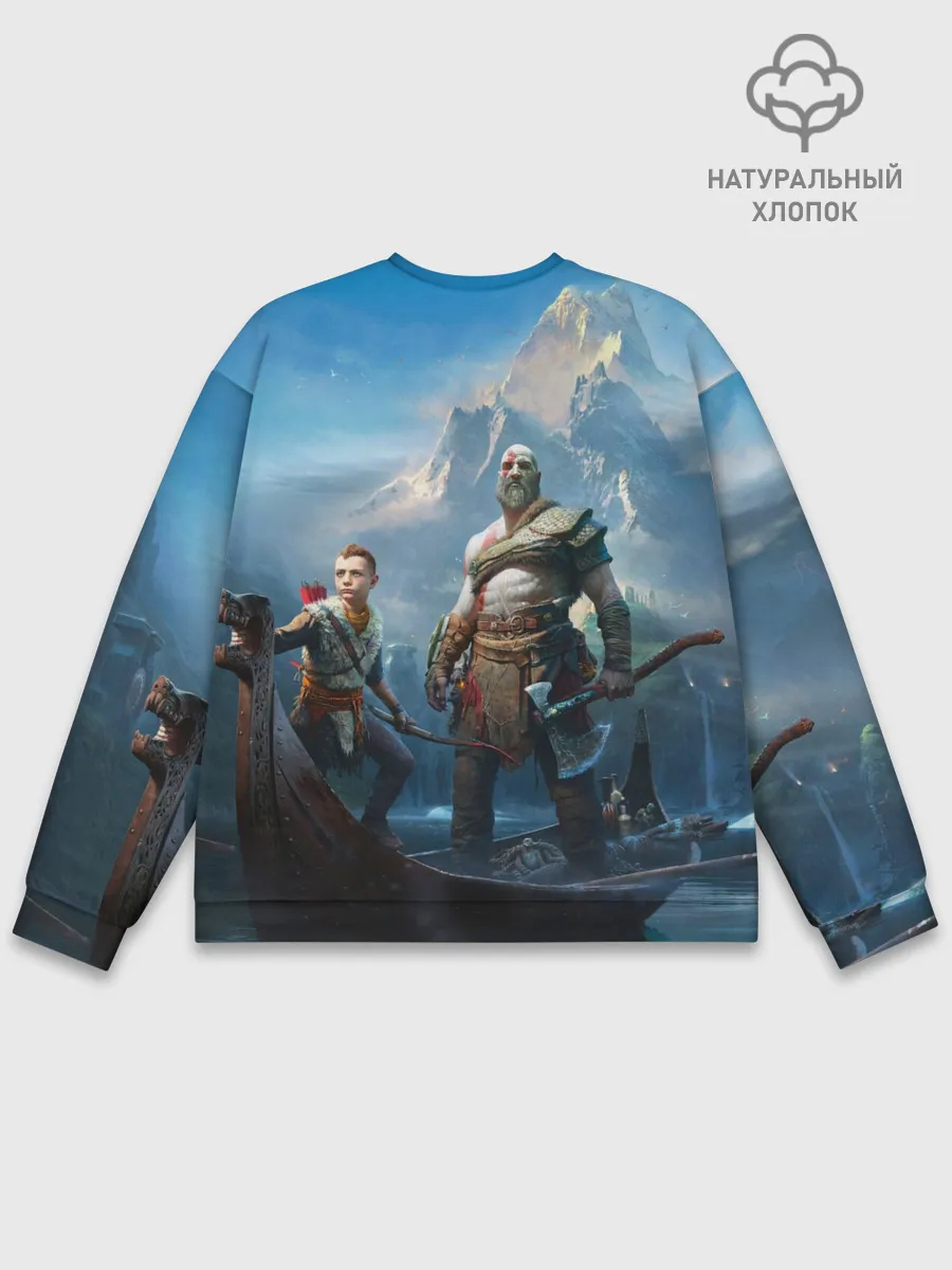 Мужской свитшот базовый / God of War