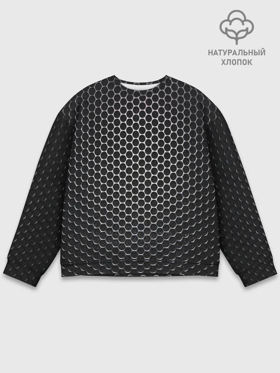 Мужской свитшот базовый / Кристаллическая решетка