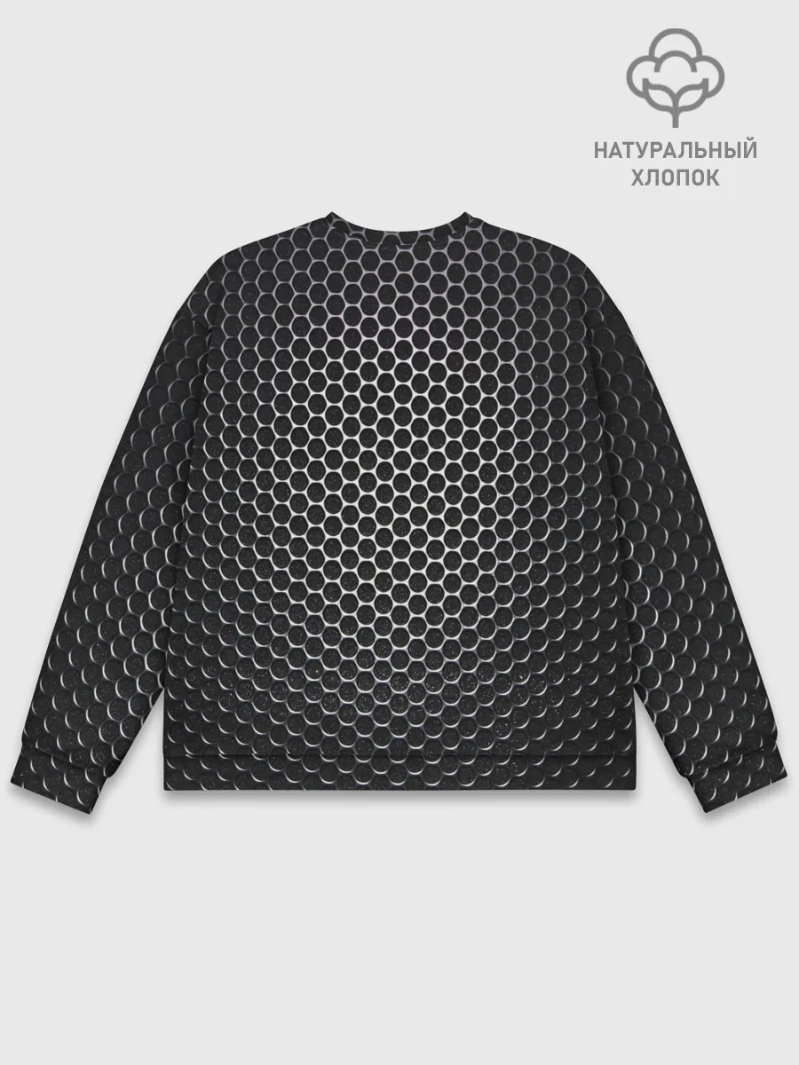 Мужской свитшот базовый / Кристаллическая решетка