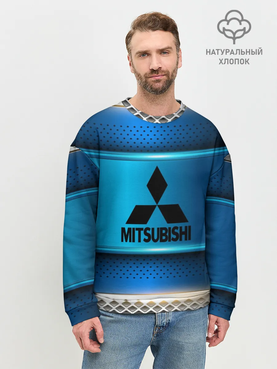 Мужской свитшот базовый / MITSUBISHI sport collection
