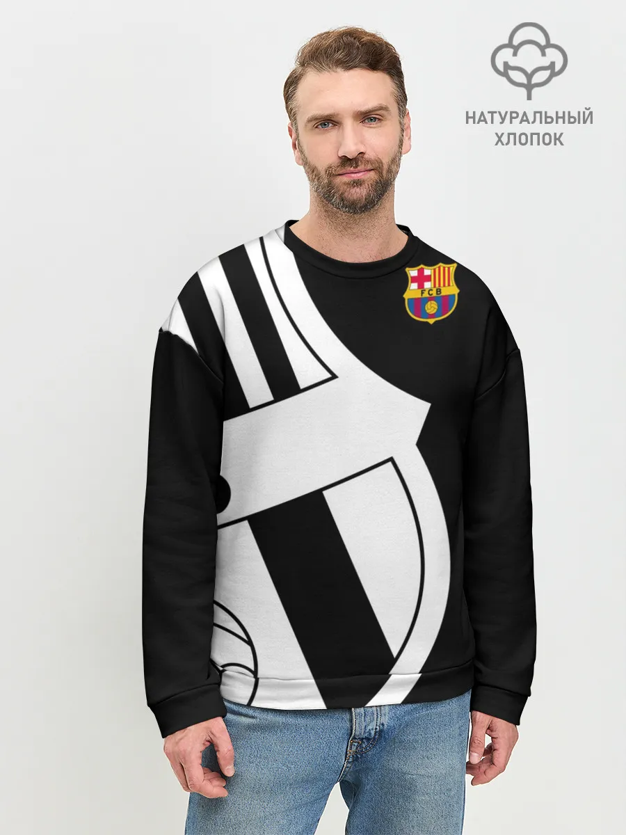 Мужской свитшот базовый / Barcelona Exclusive