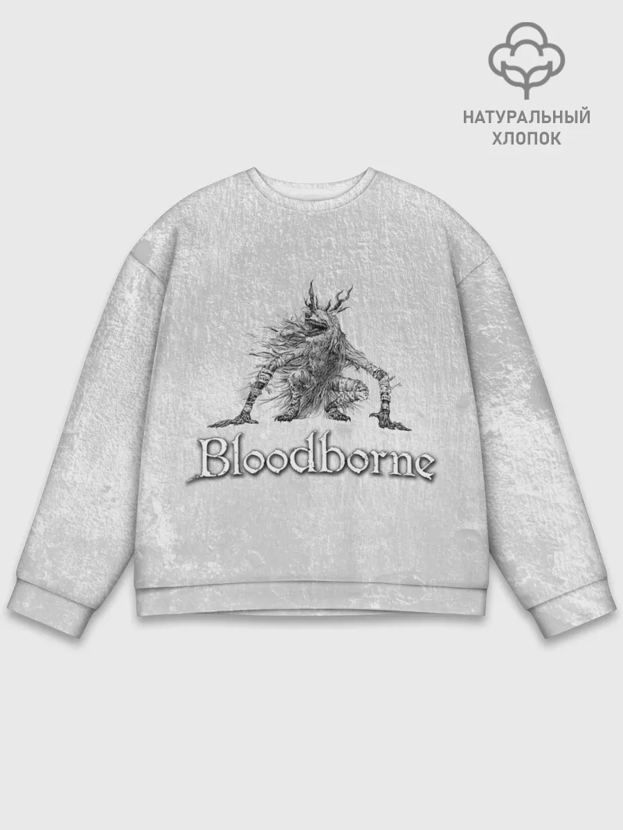 Мужской свитшот базовый / Bloodborne