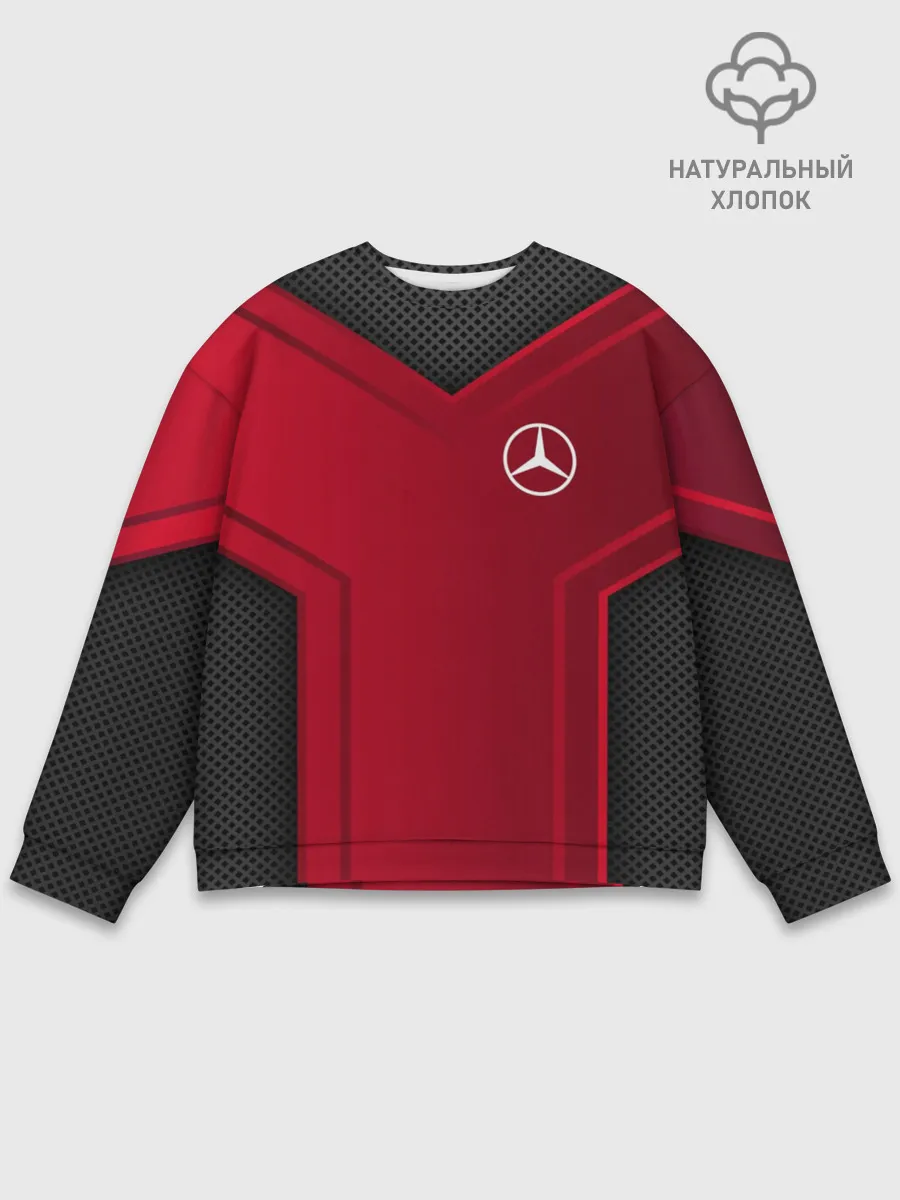 Мужской свитшот базовый / mercedes-benz sport