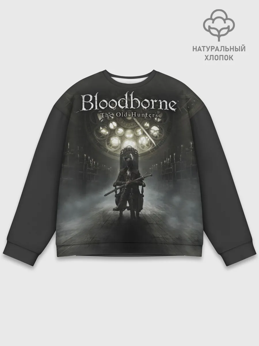 Мужской свитшот базовый / Bloodborne