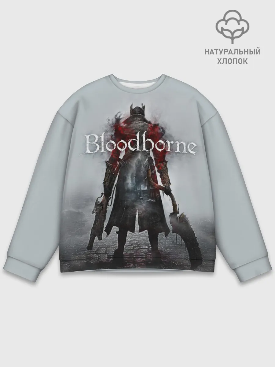 Мужской свитшот базовый / Bloodborne