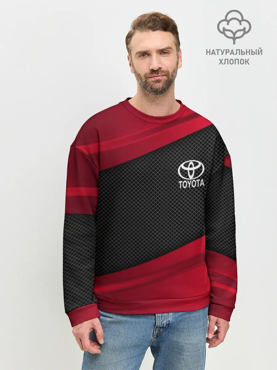 Мужской свитшот базовый / TOYOTA SPORT