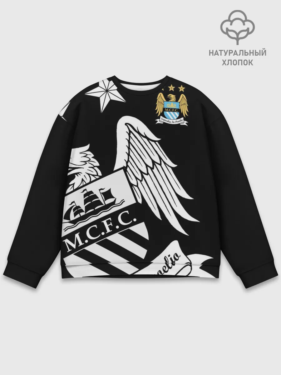 Мужской свитшот базовый / Manchester City Exclusive