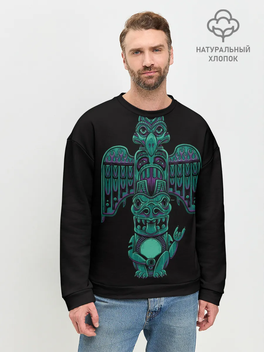 Мужской свитшот базовый / Тотем